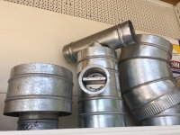 Tubs metàl·lics i accesoris per ventilació i conducció de fums
