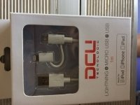 DCU USB - Lightning + Micro USB